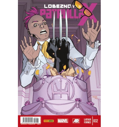 LOBEZNO Y LA PATRULLA X Nº 32 DE 39 REGENESIS DE PANINI MARVEL