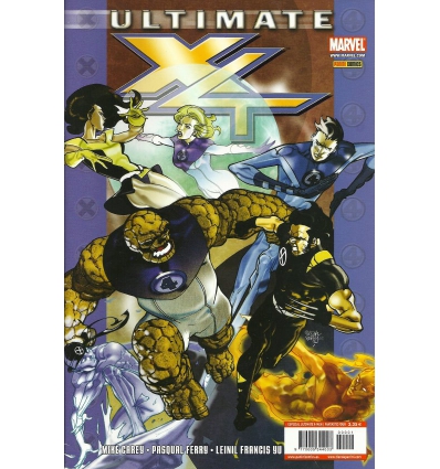 ULTIMATE X4 Nº1 ESPECIAL ULTIMATE X-MEN/FANTASTIC FOUR DE PANINI MARVEL