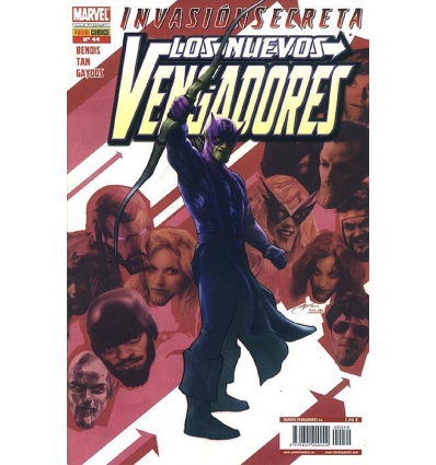 LOS NUEVOS VENGADORES V 1 Nº 44 DE 61 INVASION SECRETA DE PANINI MARVEL