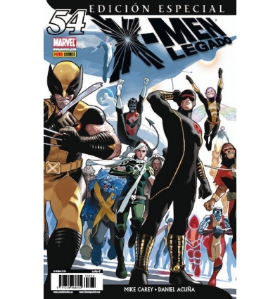 X-MEN LEGADO VOL 3 Nº 54 DE 87 EDICION ESPECIAL DE PANINI MARVEL