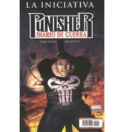 PUNISHER Nº 4 DE 24 DIARIO DE GUERRA LA INICIATIVA DE PANINI MARVEL