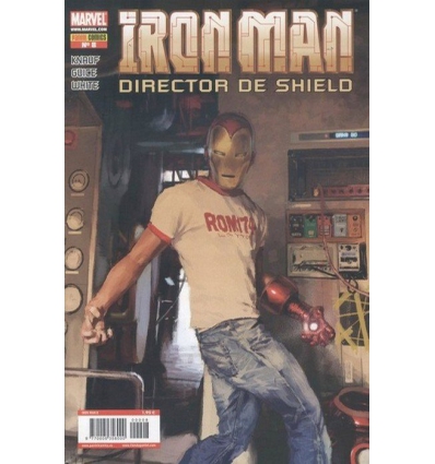 IRON MAN Nº 8 DE 36 DIRECTOR DE SHIELD / MAQUINA DE GUERRA DE PANINI MARVEL