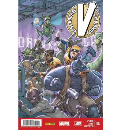 VENGADORES MUNDIALES Nº 7 DE 18 DE PANINI MARVEL