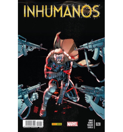 INHUMANOS Nº 28 DE 50 DE PANINI MARVEL