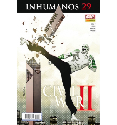 INHUMANOS Nº 29 DE 50 CIVIL WAR II DE PANINI MARVEL