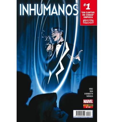 INHUMANOS Nº 33 DE 50 "UN CANTAR DE CODAS" EMPIEZA ¡AHORA! 1 DE PANINI MARVEL