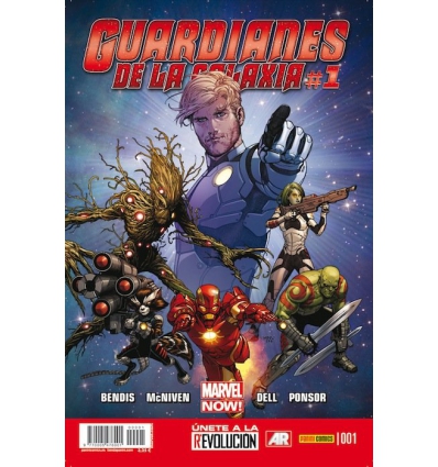 GUARDIANES DE LA GALAXIA VOL 2 Nº 1 DE 104 UNETE A LA REVOLUCION DE PANINI MARVEL NOW