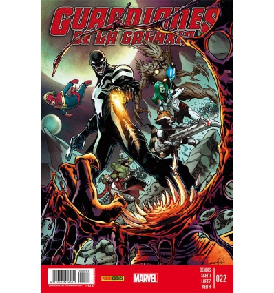 GUARDIANES DE LA GALAXIA VOL 2 Nº 22 DE 104 DE PANINI MARVEL