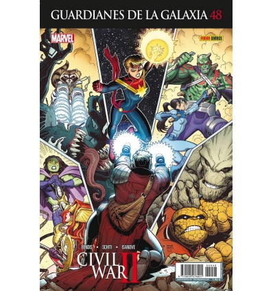 GUARDIANES DE LA GALAXIA VOL 2 Nº 48 DE 104 CIVIL WAR II DE PANINI MARVEL