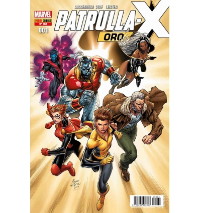 LA IMPOSIBLE PATRULLA X VOL 1 Nº 63 DE 156 PATRULLA X ORO 001 DE PANINI MARVEL