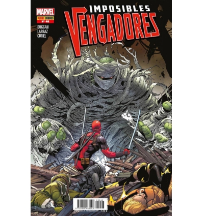 IMPOSIBLES VENGADORES Nº 48 DE 66 DE PANINI MARVEL