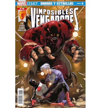 IMPOSIBLES VENGADORES Nº 60 DE 66 LEGACY BARRAS Y ESTRELLAS PARTE 2 DE PANINI MARVEL LEGACY