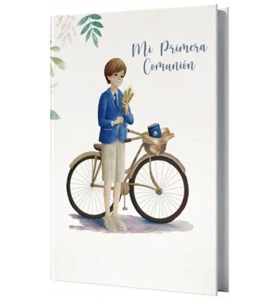 LIBRO MI PRIMERA COMUNION BICI NIÑO 46238 ARGUVAL