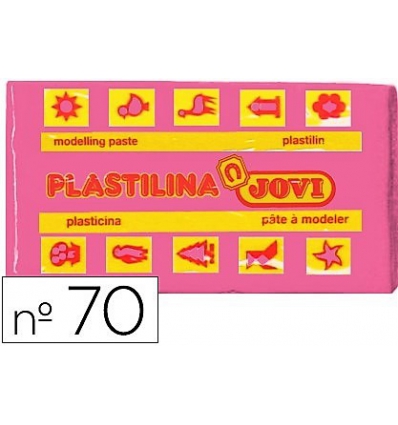 PLASTILINA DEL Nº 70 COLOR ROSA CLARA TAMAÑO PEQUEÑO 70/07.