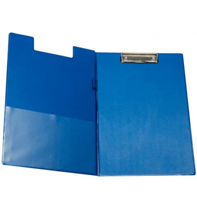 CARPETA TAMAÑO FOLIO DE CARTON FORRADO EN PLASTICO CON BOLSILLO TRANSPARENTE Y PORTA BOLIGRAFOS Y PINZA SUJETA PAPELES Q-CONNENT