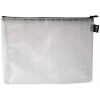 NECESER BOLSA MULTIUSOS TRANSPARENTE MEDIDAS 29X23CM CON CREMALLERA DE OFFICE BOX 34125.