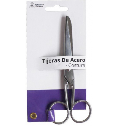 TIJERA DE ACERO PARA COSTURA DE 12.3CM. DE MARKET SUPREM A7060.