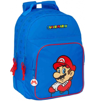 MOCHILA DOBLE ADAPTADA PRA CARRO DE SUPER MARIO PLAY DE SAFTA  612371773.