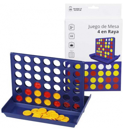 JUEGO DE MESA 4 EN RAYA DE MARKET SUPREME 16318.