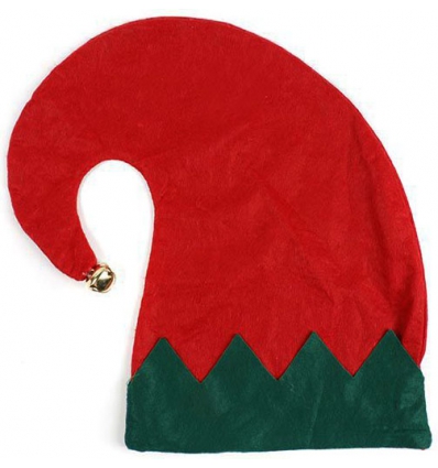 GORRO DE ELFO NAVIDEÑO DE FIELTRO 30X35CM DE MARKET SUPREM A1060.