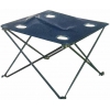 MESA DE CAMPING PLEGABLE DE 45X45X60CM. DE METAL Y TELA DE COLOR AZUL DE AQUA CONTROL C2218.