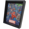 CUADRO HOLOGRAFICO DE SUPREHEROES DE MARVEL DE 29X24CM. EN PLASTICO.