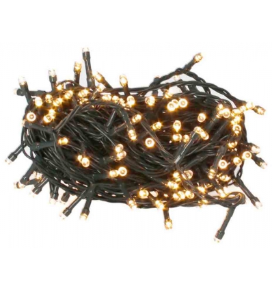 GUIRNALDA DE LUCES CALIDA CON 8 FUNCIONES DE 50 LEDS LONGITUD DE 4,50M. A PILAS PARA DECORACION NAVIDEÑA.