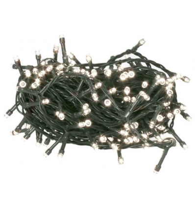 GUIRNALDA DE LUCES FRIA CON 8 FUNCIONES DE 50 LEDS LONGITUD DE 4,50M. A PILAS PARA DECORACION NAVIDEÑA.