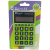 CALCULADORA ESCOLAR BISMARK C-50 DE 8 DIGITOS SOLAR Y A PILAS DE COLORES.