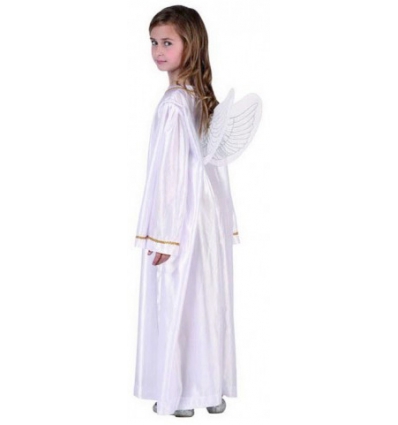 DISFRAZ DE TRAJE DE ANGEL DE 5 A 6 AÑOS. CONTIENE VESTIDO Y ALAS. DE ATOSA 12940.