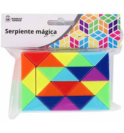 PUZZLE DE SERPIENTE MAGICA ARCOIRIS DE MARKET SUPREM A1714.