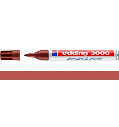 ROTULADOR EDDING 3000 COLOR MARRON