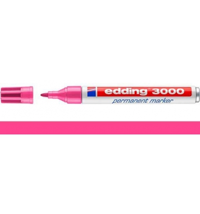 ROTULADOR EDDING 3000 COLOR ROSA