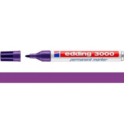 ROTULADOR EDDING 3000 COLOR VIOLETA