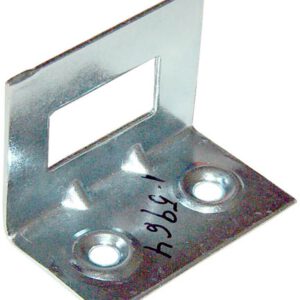 ANGULO EN ESCUADRA PARA GALERIA DEL Nº1. DE METAL ZINCADO. DE 3X2.5X4.3 CM.