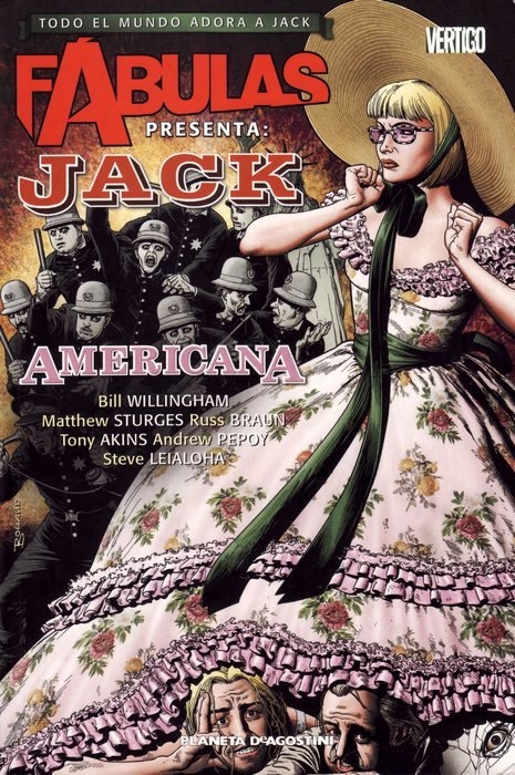 FABULAS PRESENTA JACK AMERICANA Nº 4. -VERTIGO PLANETA-