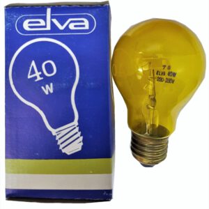 BOMBILLA 220V40W E27 ESTANDAR INSECTOS R