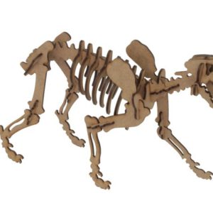 MAQUETA SMILODON MADERA 25309