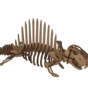 MAQUETA DIMETRODON MADERA 25049