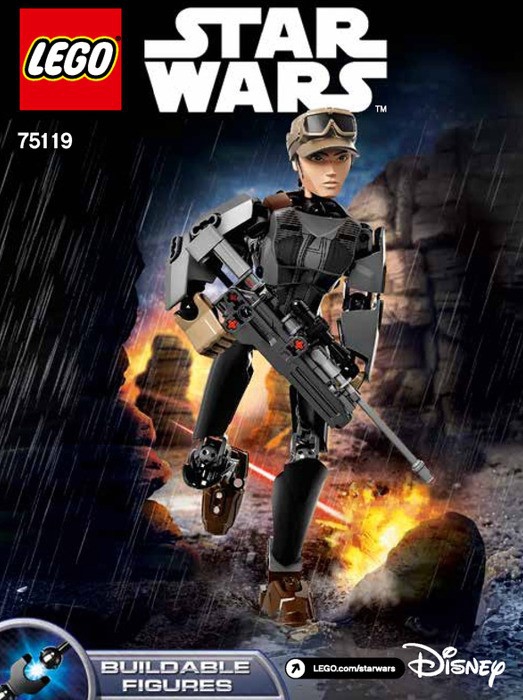 LEGO STAR WARS. FIGURA JYN ERSO