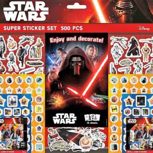 STAR WARS. SUPER SET DE PEGATINAS