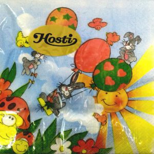 SERVILLETAS PAPEL 33X33 RABBIT 20UU