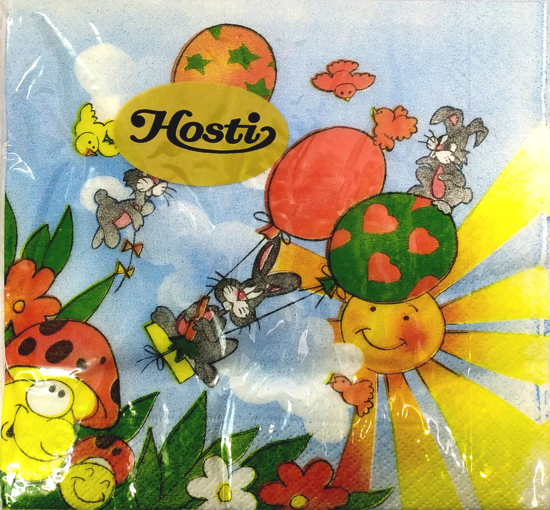 SERVILLETAS PAPEL 33X33 RABBIT 20UU