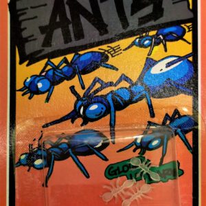 BROMAS ANIMAL HORMIGA BLISTER DE 3 UNIDADES DE HORMIGAS TRASLUCIDAS.