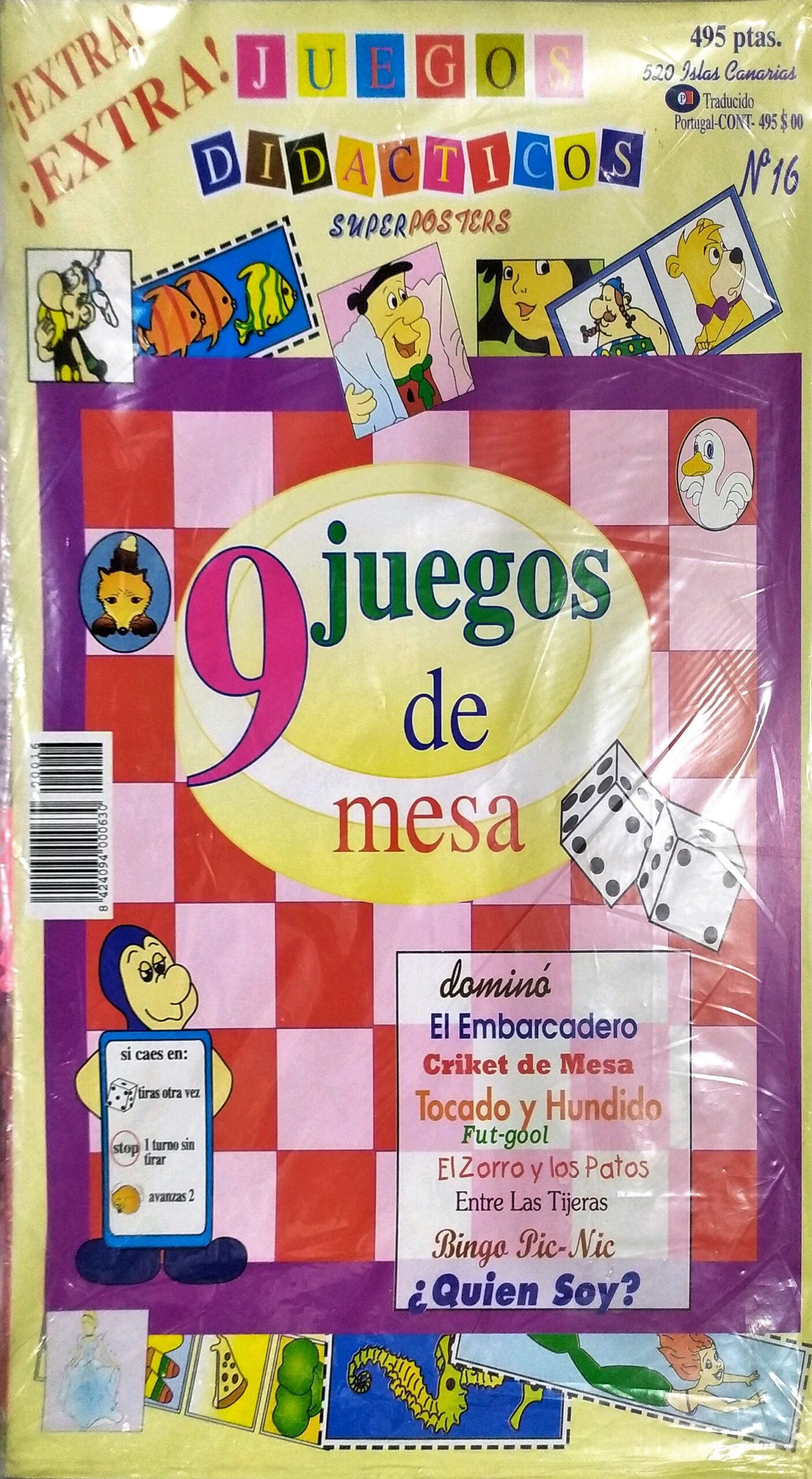 JUEGOS DIDACTICOS DE PERSONAJES REVISTA