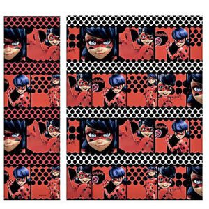 PAPEL DE REGALO PERONA 70X200 CM. LADYBUG.