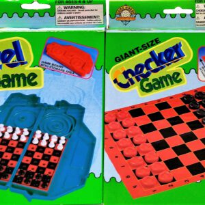 JUEGO DE DAMAS O AJEDREZ MINI DE VIAJE. 91268 ATOSA