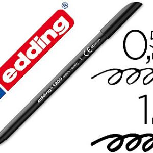 ROTULADOR EDDING 1200 NEGRO 1