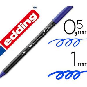 ROTULADOR EDDING 1200 AZUL OSCURO 3
