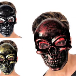 DISFRAZ DE CARETA MASCARA DE ESQUELETO DE COLORES SURTIDOS. 40749 ATOSA